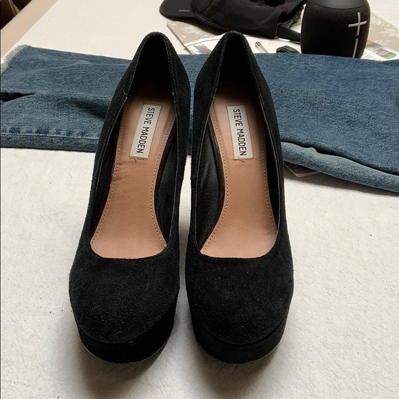 Steve madden black wedges - Picture 2 of 4